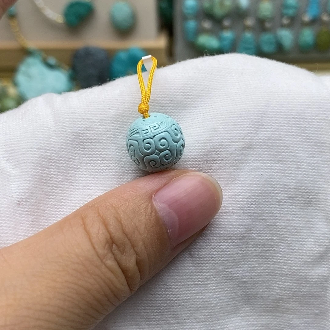 绿松石未镶嵌配饰