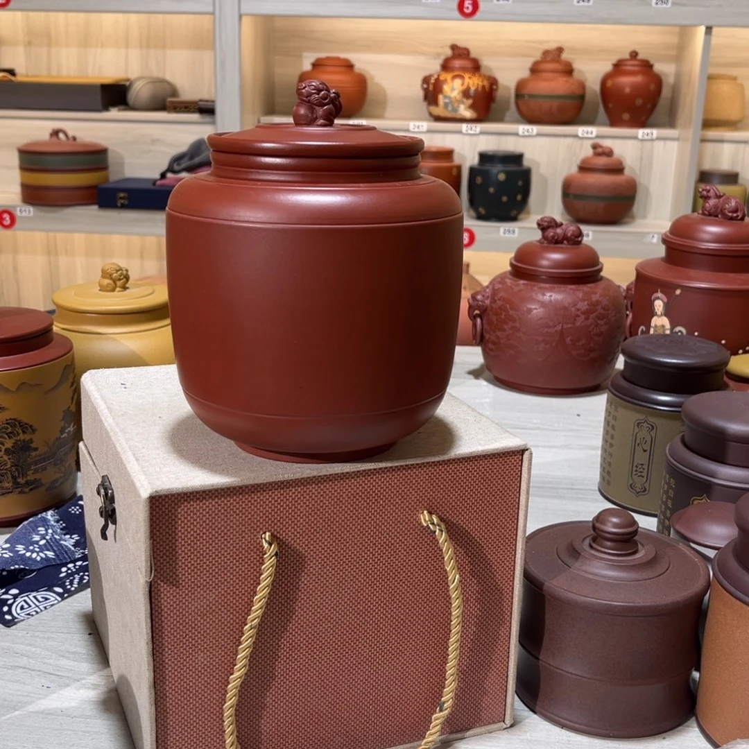 紫砂茶叶罐紫砂的制作