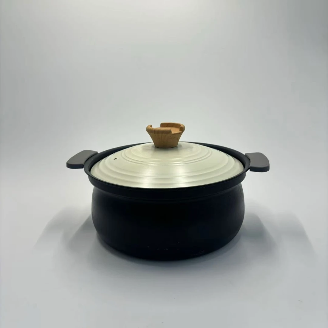 25cm黑色汤锅桌面锅（C7）