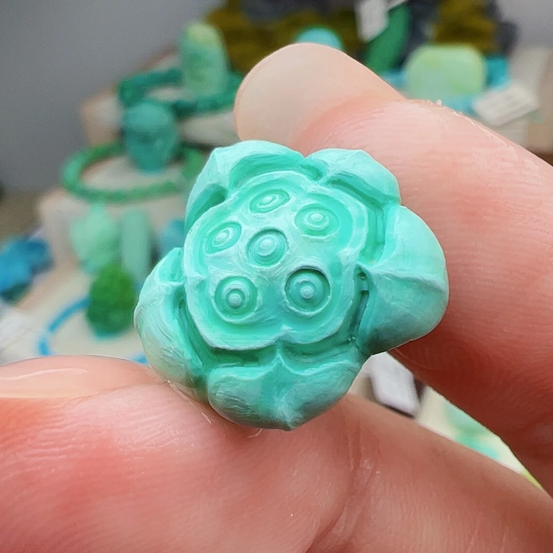 未镶嵌绿松石主播万珍