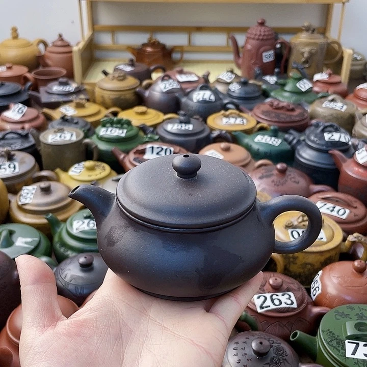 茶壶紫砂紫砂微瑕