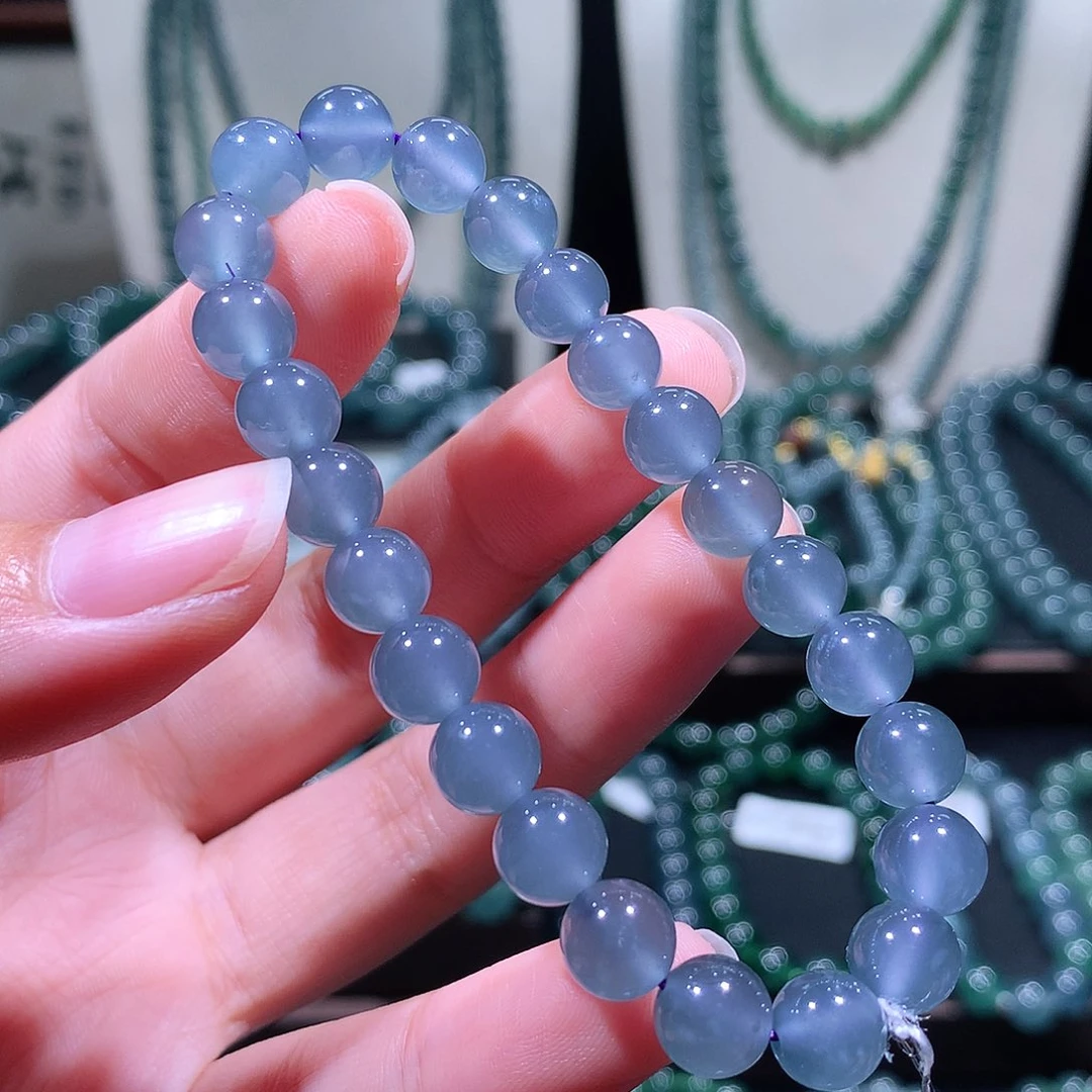 未镶嵌手链翡翠天然a货翡翠手串8