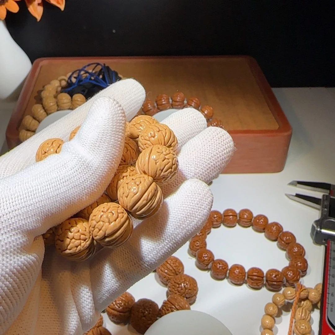 桃核吊坠精品开口