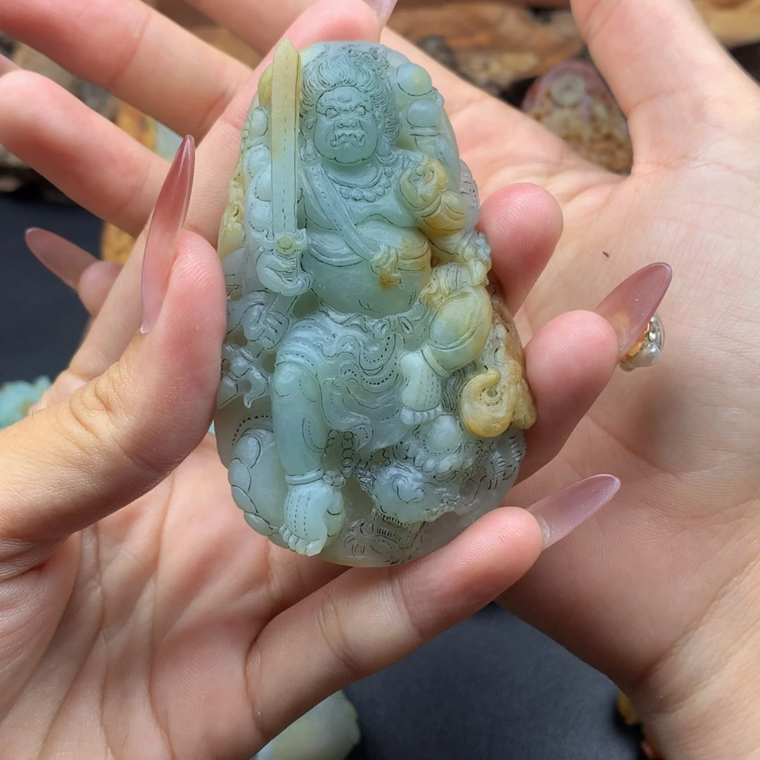 左***脑未镶嵌定制翡翠翡翠