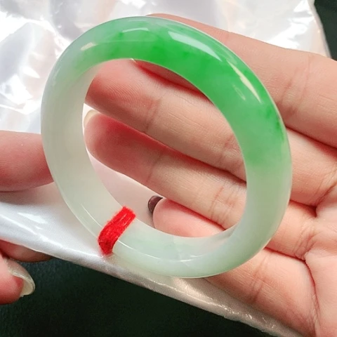 未镶嵌手镯翡翠正圈1792