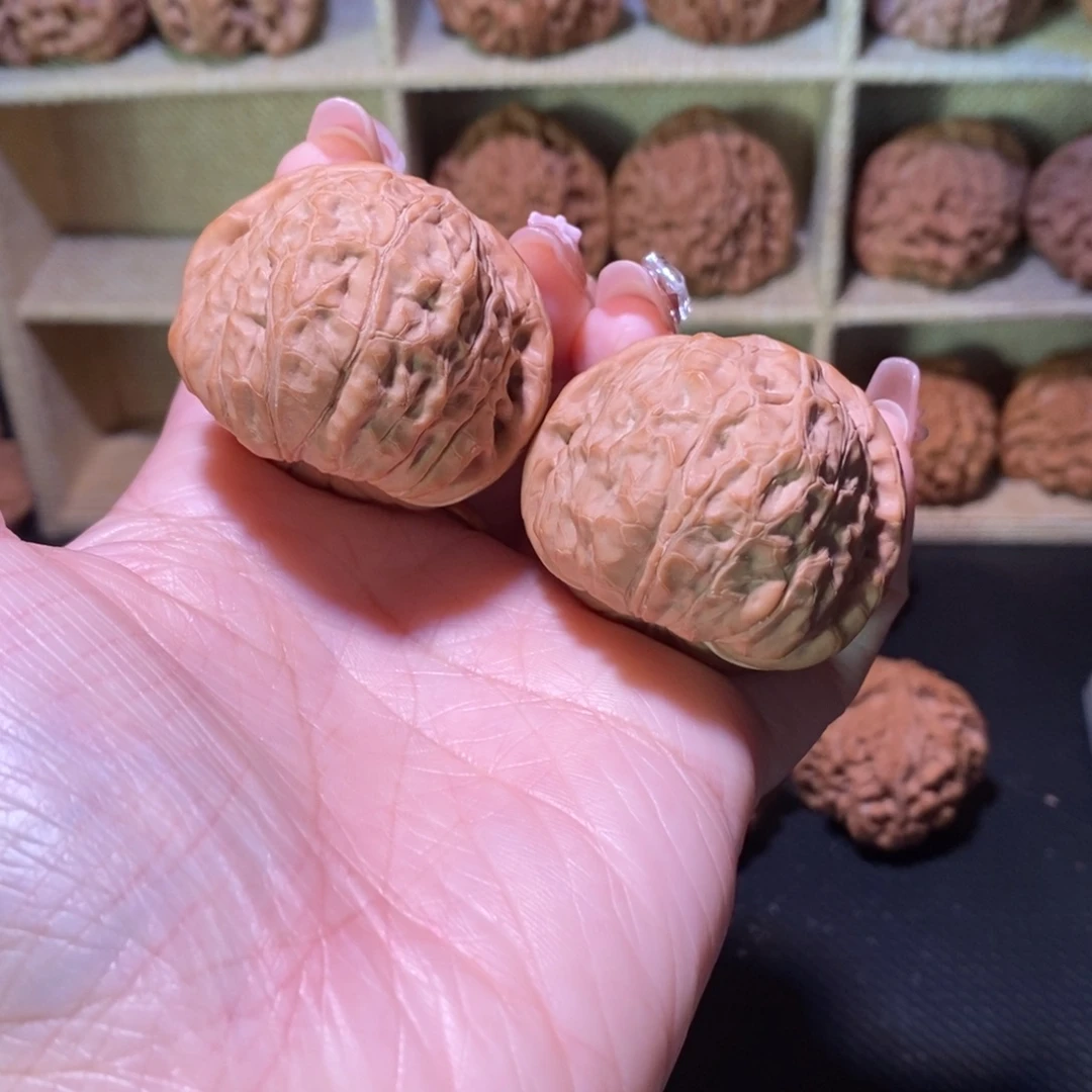 洋***文玩核桃把件南瓜