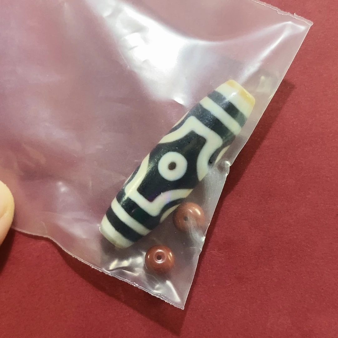 贵***爷玛瑙/玉髓合金颈饰行运六眼