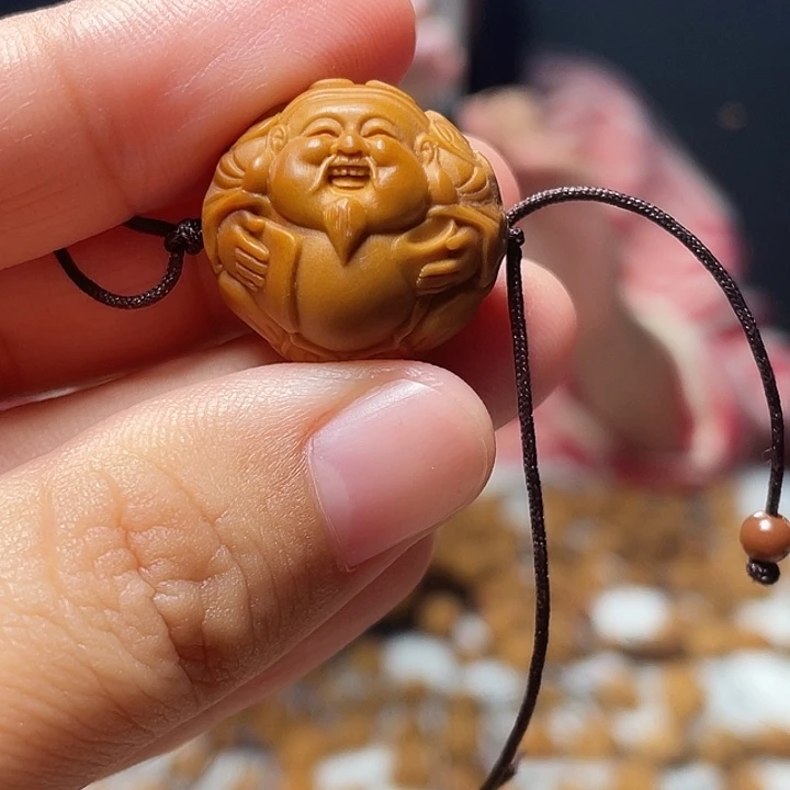 橄榄核吊坠橄榄球