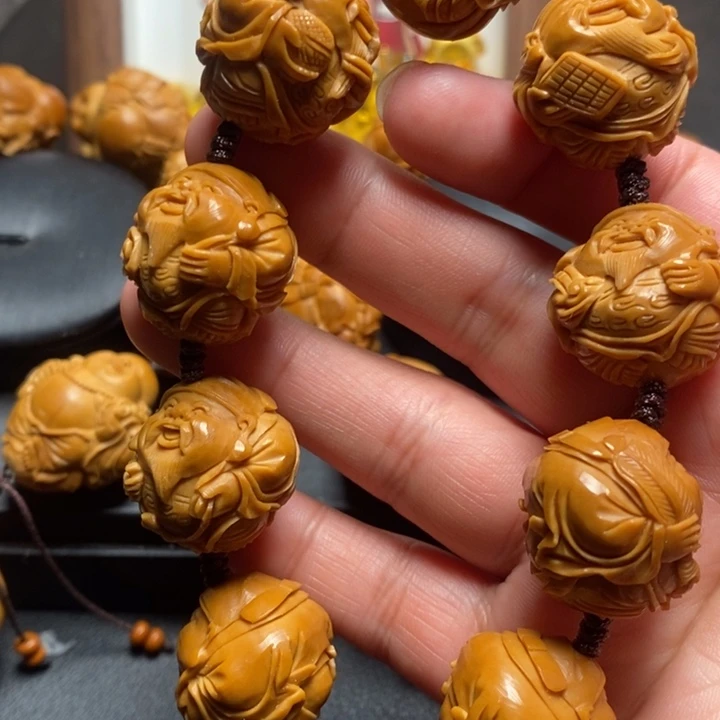 橄榄核手串/手链2.1财神
