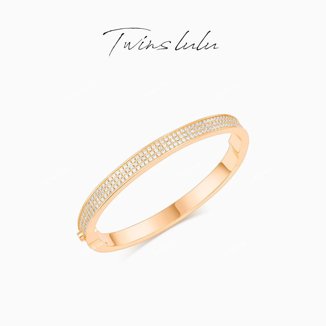TWINS LULU 镀K金【满天星】百搭高级感轻奢风满天星手镯TSS7708