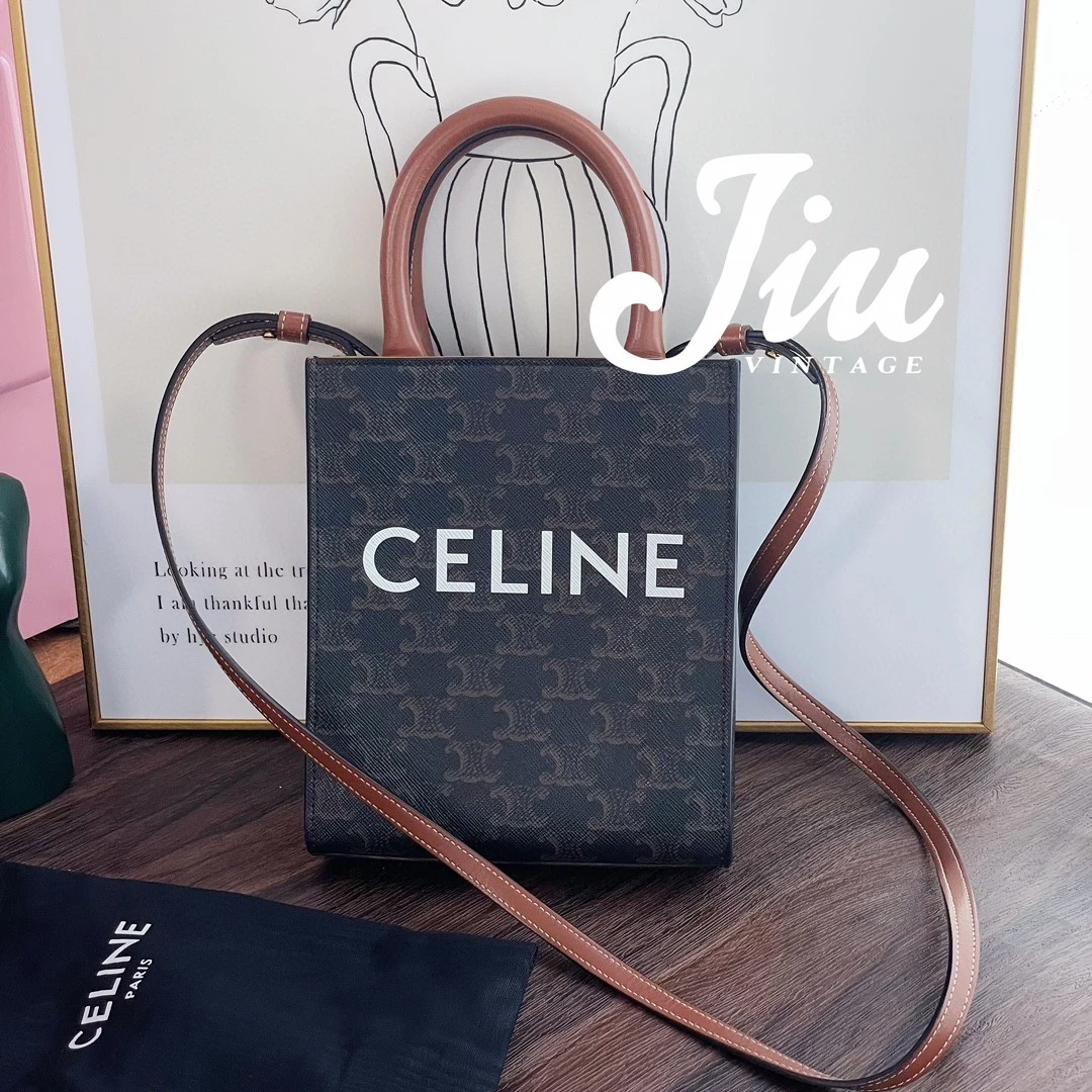 99新 Celine/思琳 琴谱老花tote托特 JM15-0092手提包