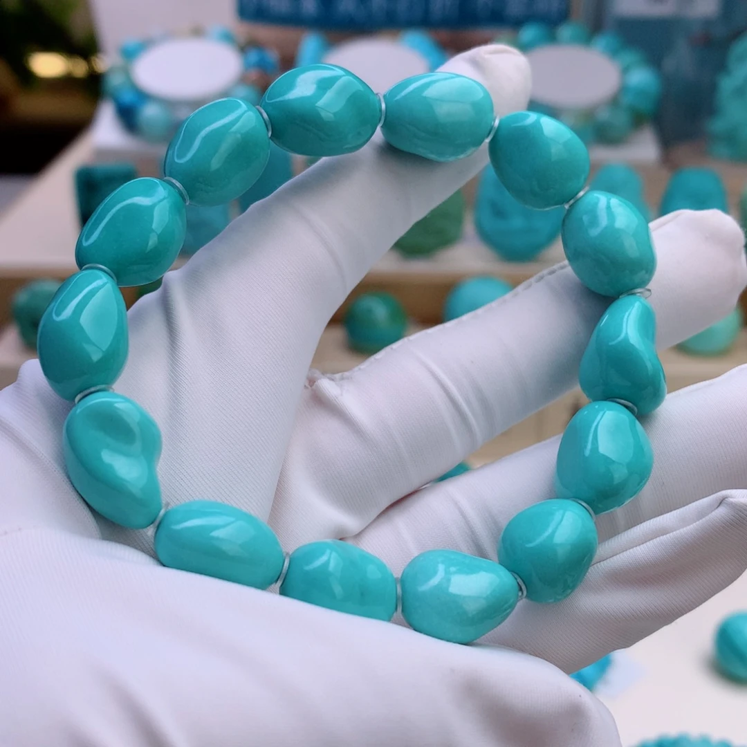 修***境绿松石未镶嵌挂件