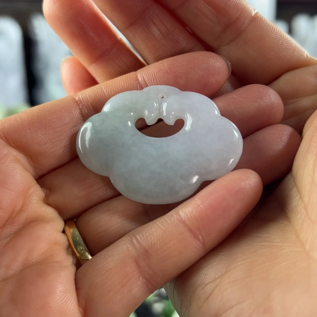 翡翠未镶嵌手镯天然翡翠挂件