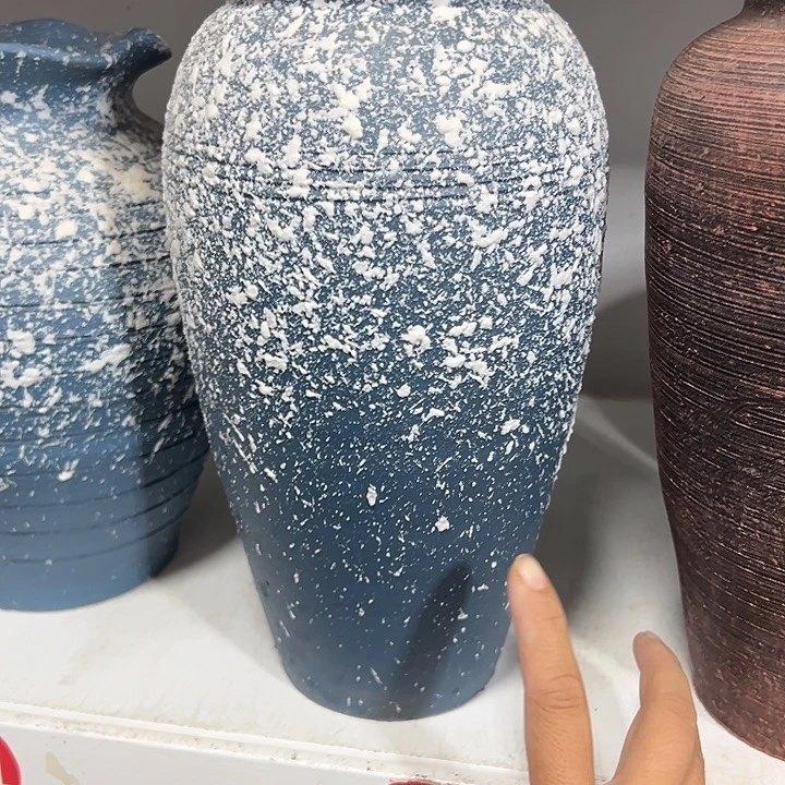 粗陶盆默认打孔高28口10