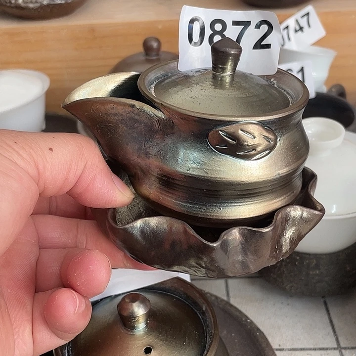 陶杯子柴烧纯手工872