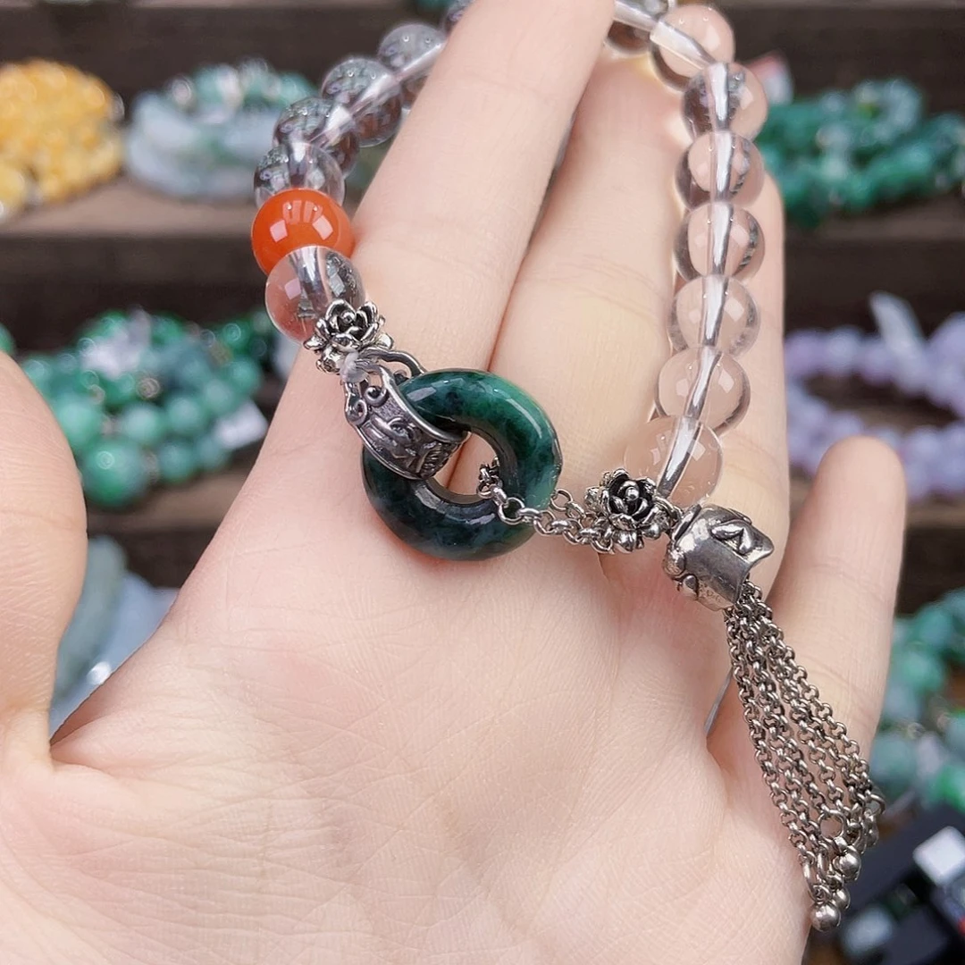 未镶嵌手链翡翠手链