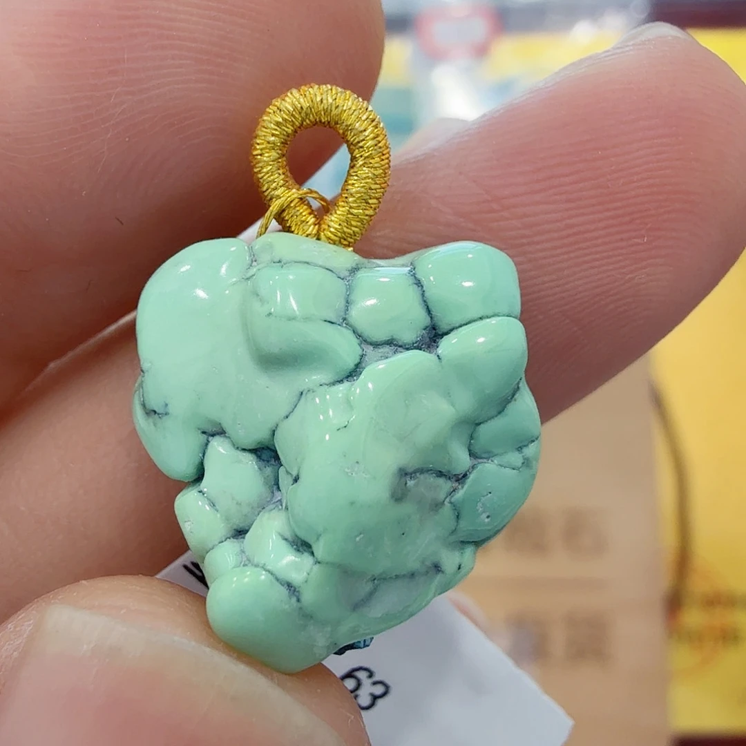 绿松石未镶嵌配饰
