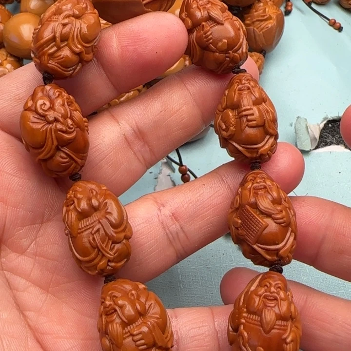 橄榄核手串橄榄核雕工艺手串