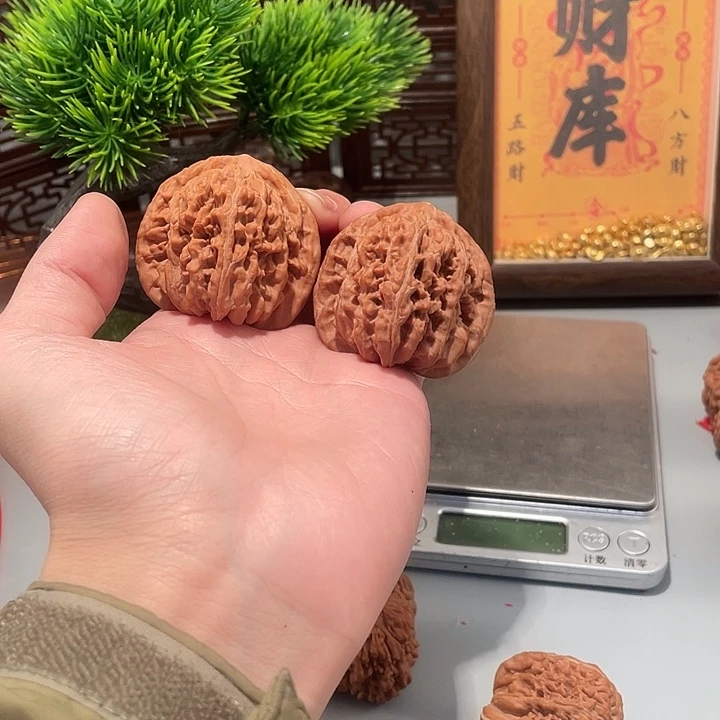 W***叁文玩核桃吊坠四座楼