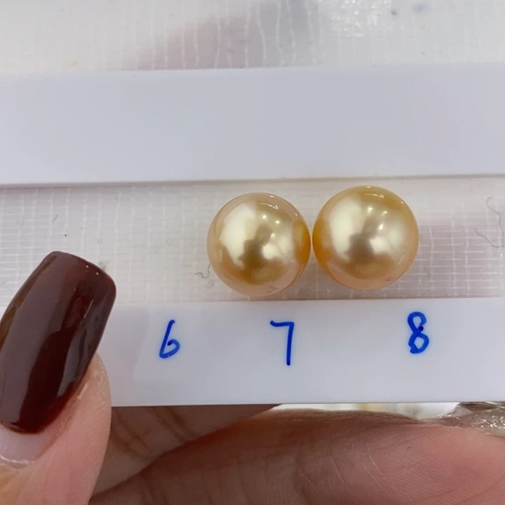 N***y海水珍珠裸珠10-11mm