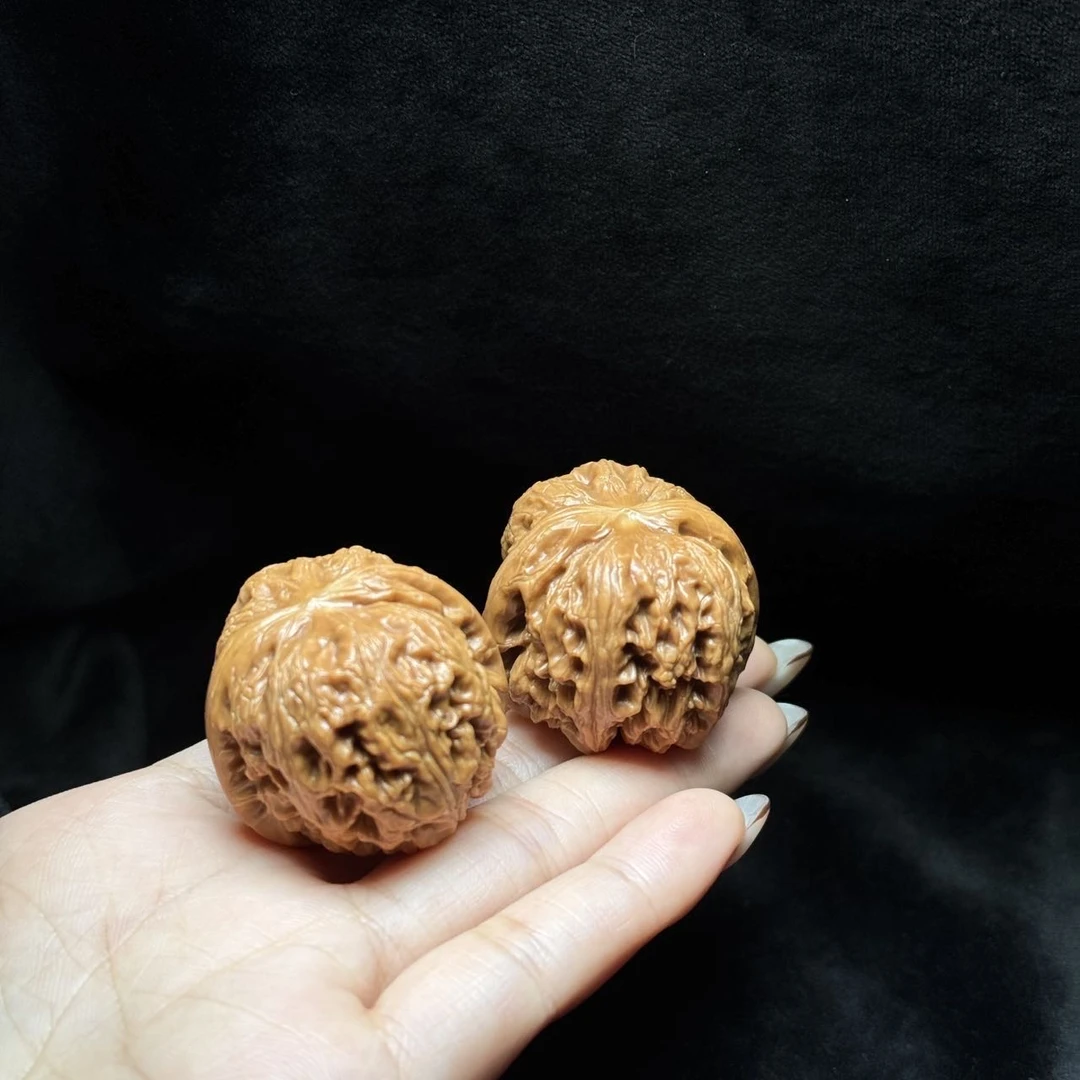 【老胡严选】5  G45795-平谷元宝核桃(打底)-尺寸42mm-