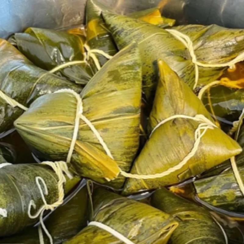 潮汕特产板栗蛋黄五花肉香菇棕子2斤广式早茶