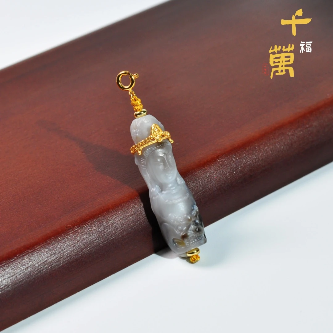 合金吊坠 【千万福】观观老师雕刻吊坠-A1700835