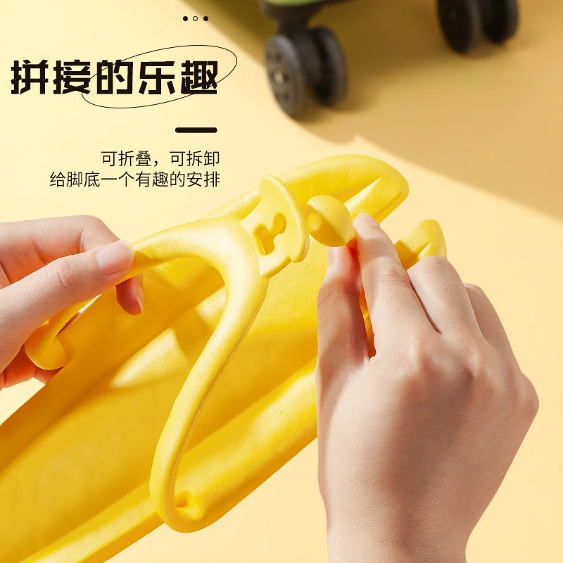 一次性旅行出差便携折叠情侣沙滩网红人字拖酒店洗澡防滑拖鞋