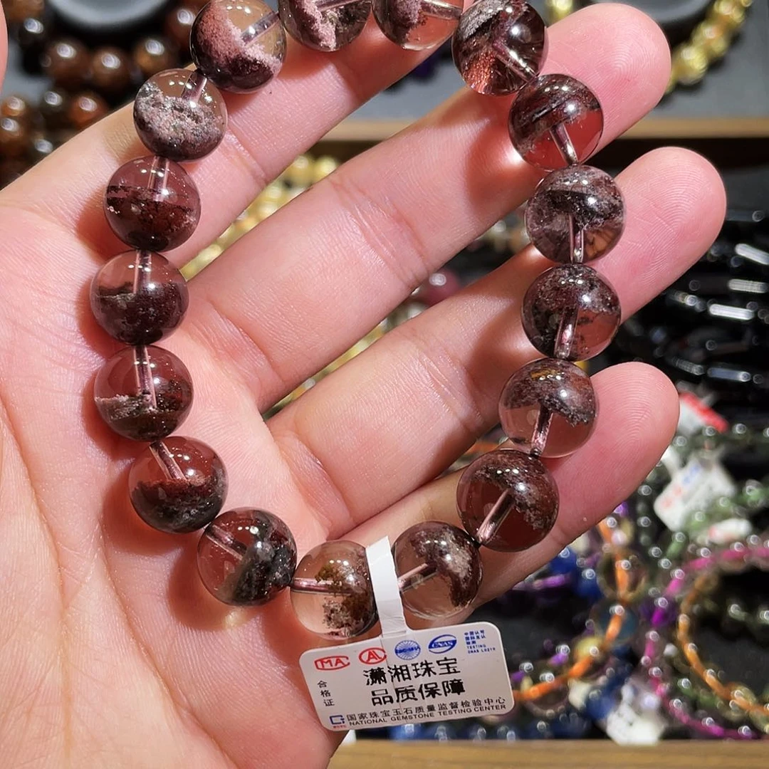 未镶嵌手链水晶红幽灵12