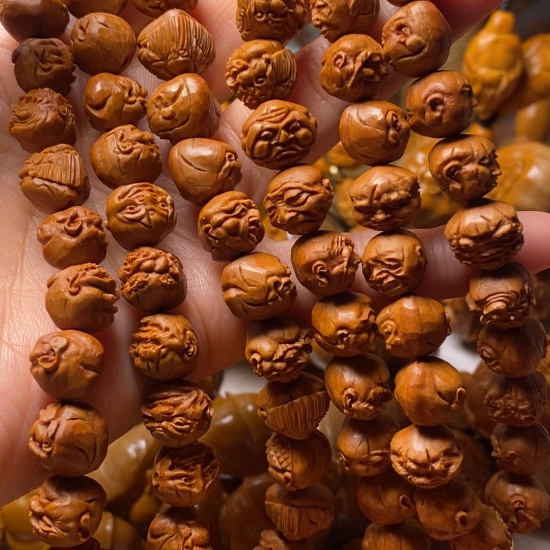 阿***木手串/手链橄榄核桃核罗汉108