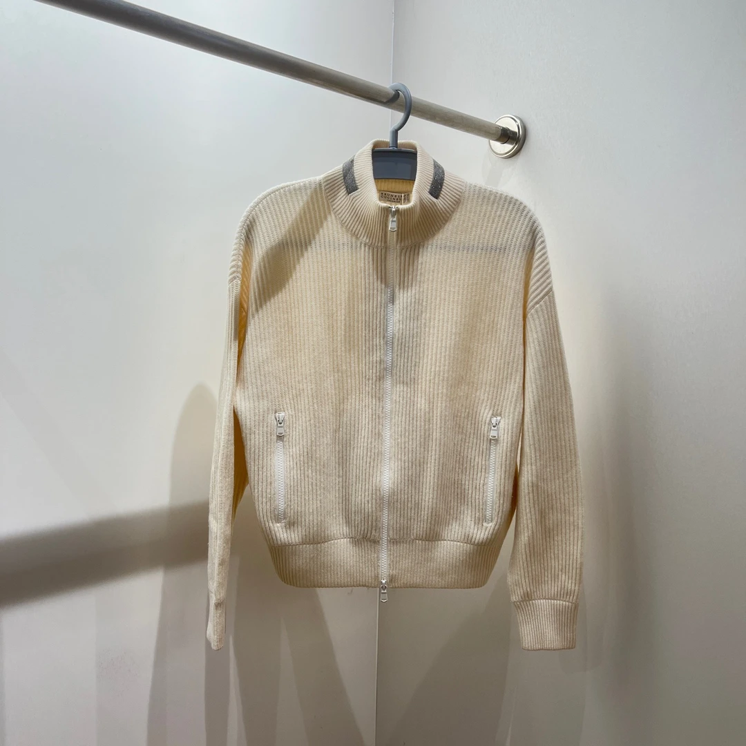 99新 Brunello Cucinelli/布鲁内洛·库奇内利 tem247/外套s码羊绒