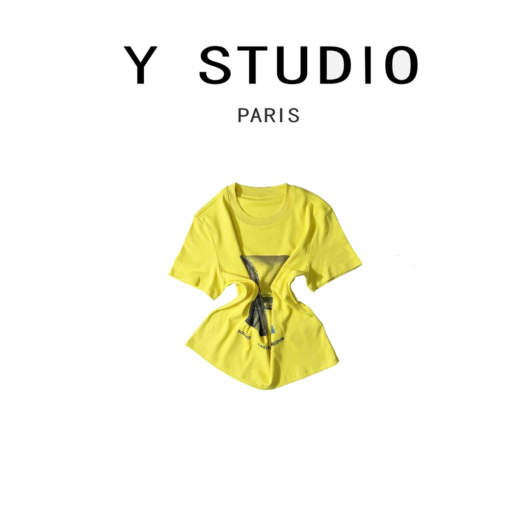 【大妮专属】【清和昼景】新款百搭圆领短袖T恤女BU-DNH576