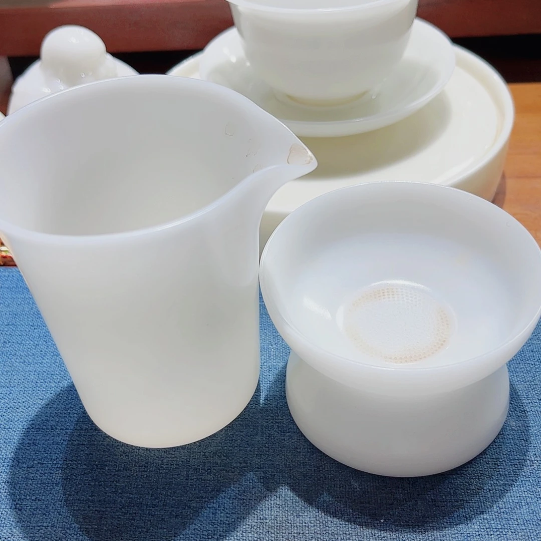 素烧璞玉1公杯茶漏11111