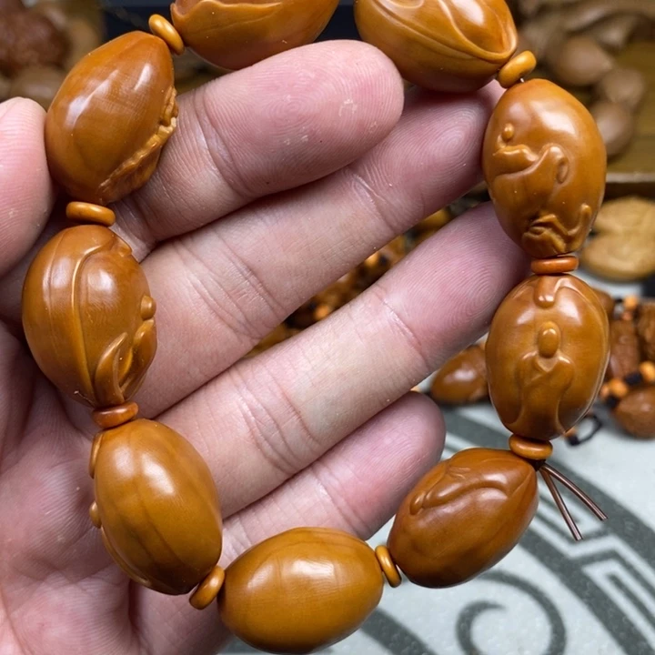 橄榄核手串/手链橄榄核雕工艺手串