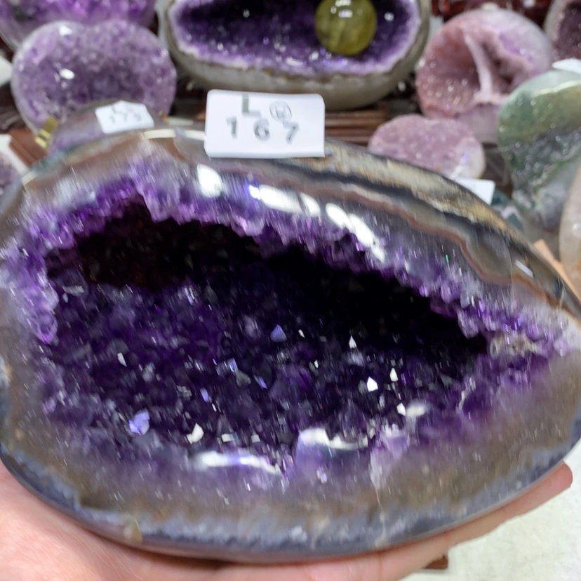 【闪购商品】水晶摆件未镶嵌沐*天然紫水晶