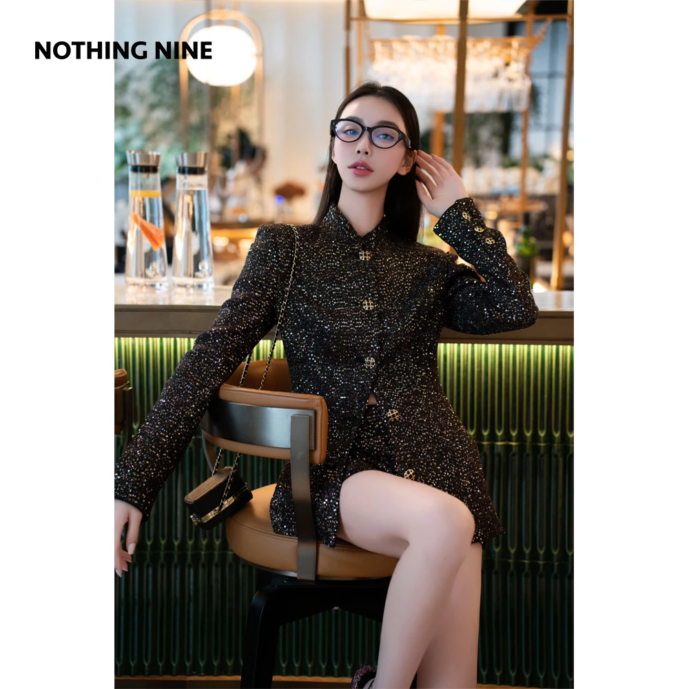 NOTHING NINE星河陨落重工亮片外套