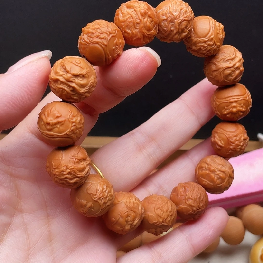 猴头核桃吊坠微瑕钟馗