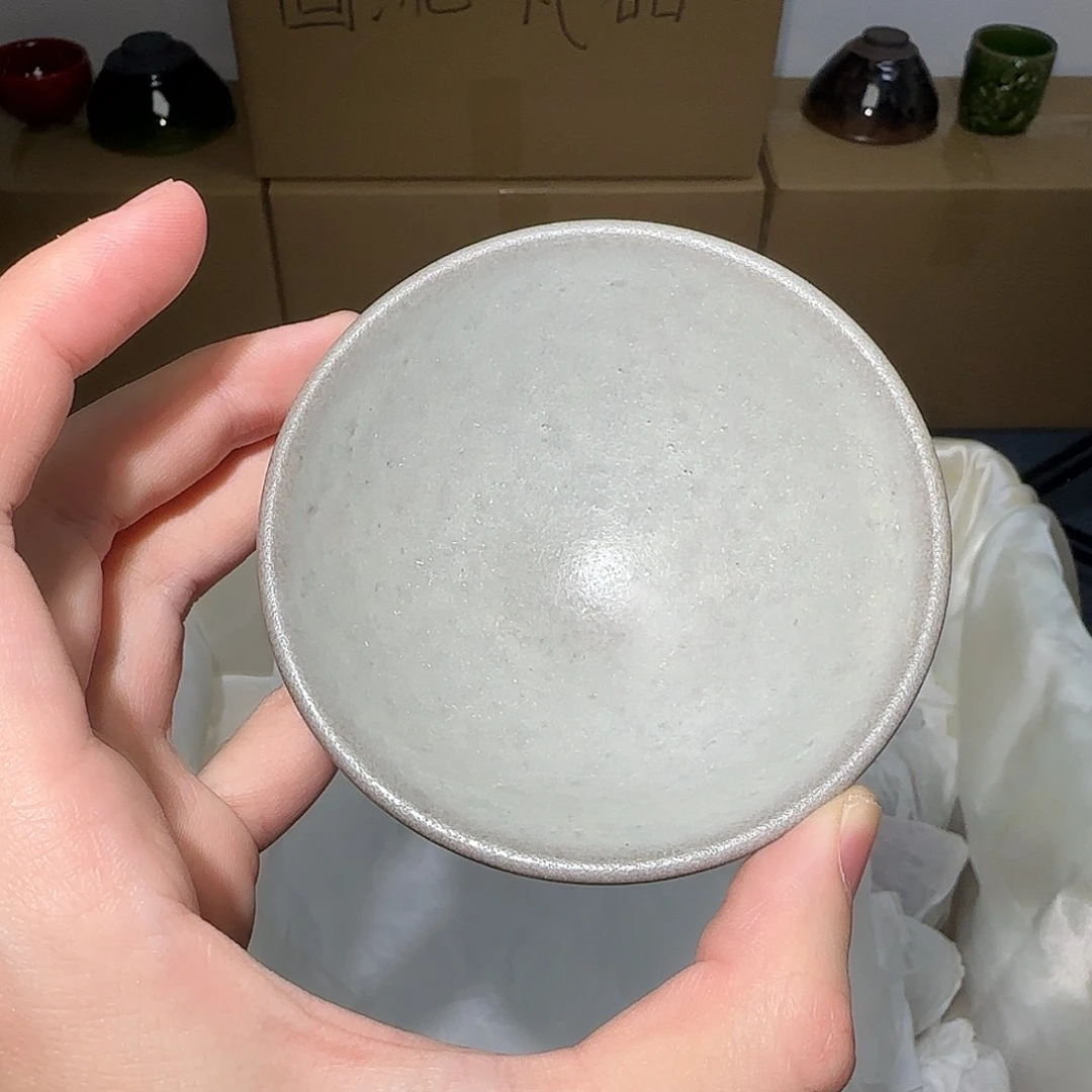 茶盏微瑕建盏，介意勿拍