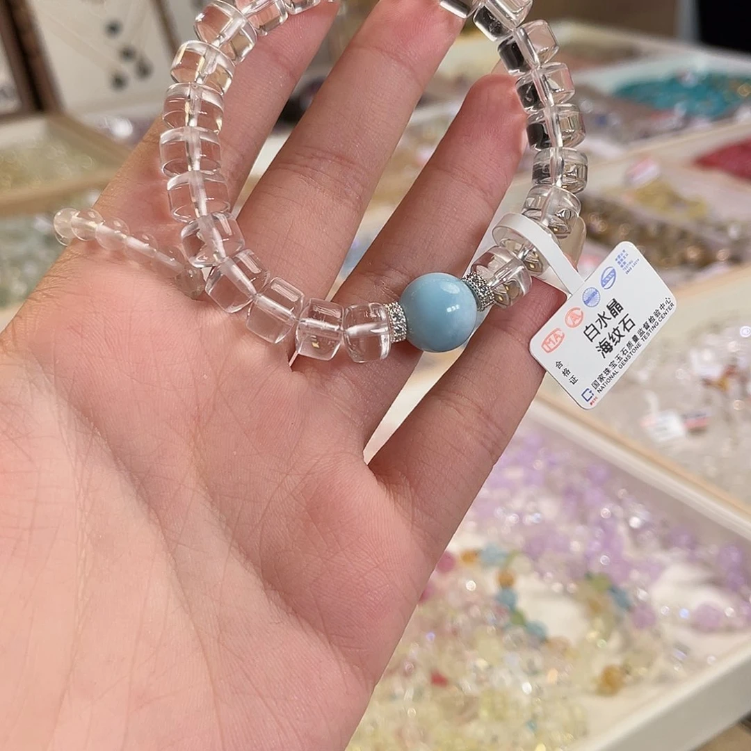 水晶手链未镶嵌?****O多样性发货726