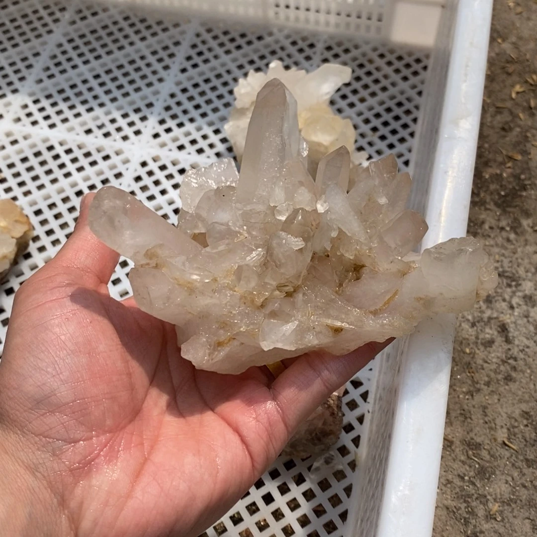 水晶水晶原石摆件未镶嵌