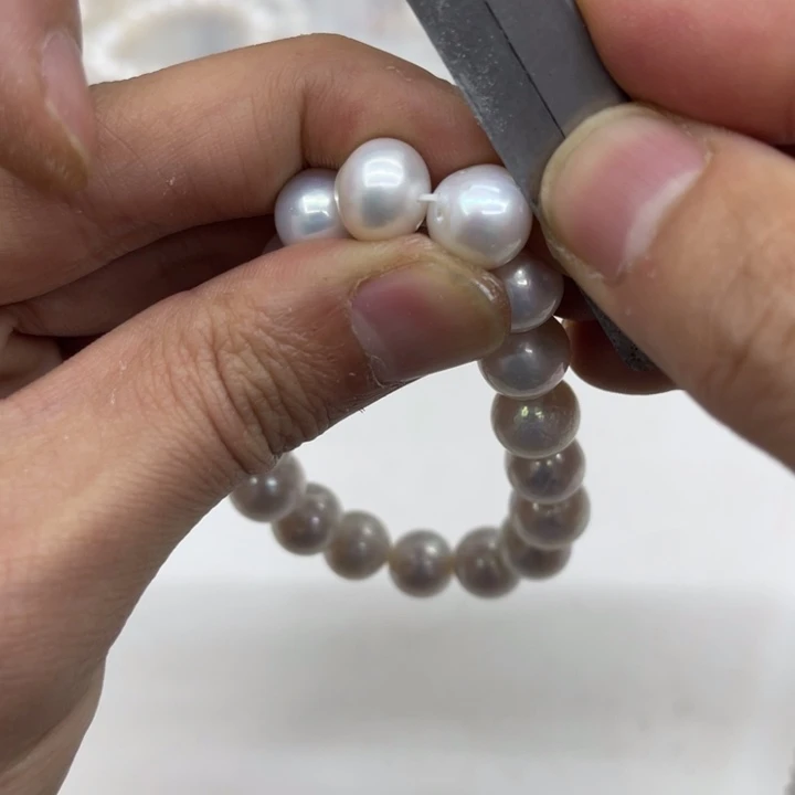 未镶嵌颈饰淡水珍珠084
