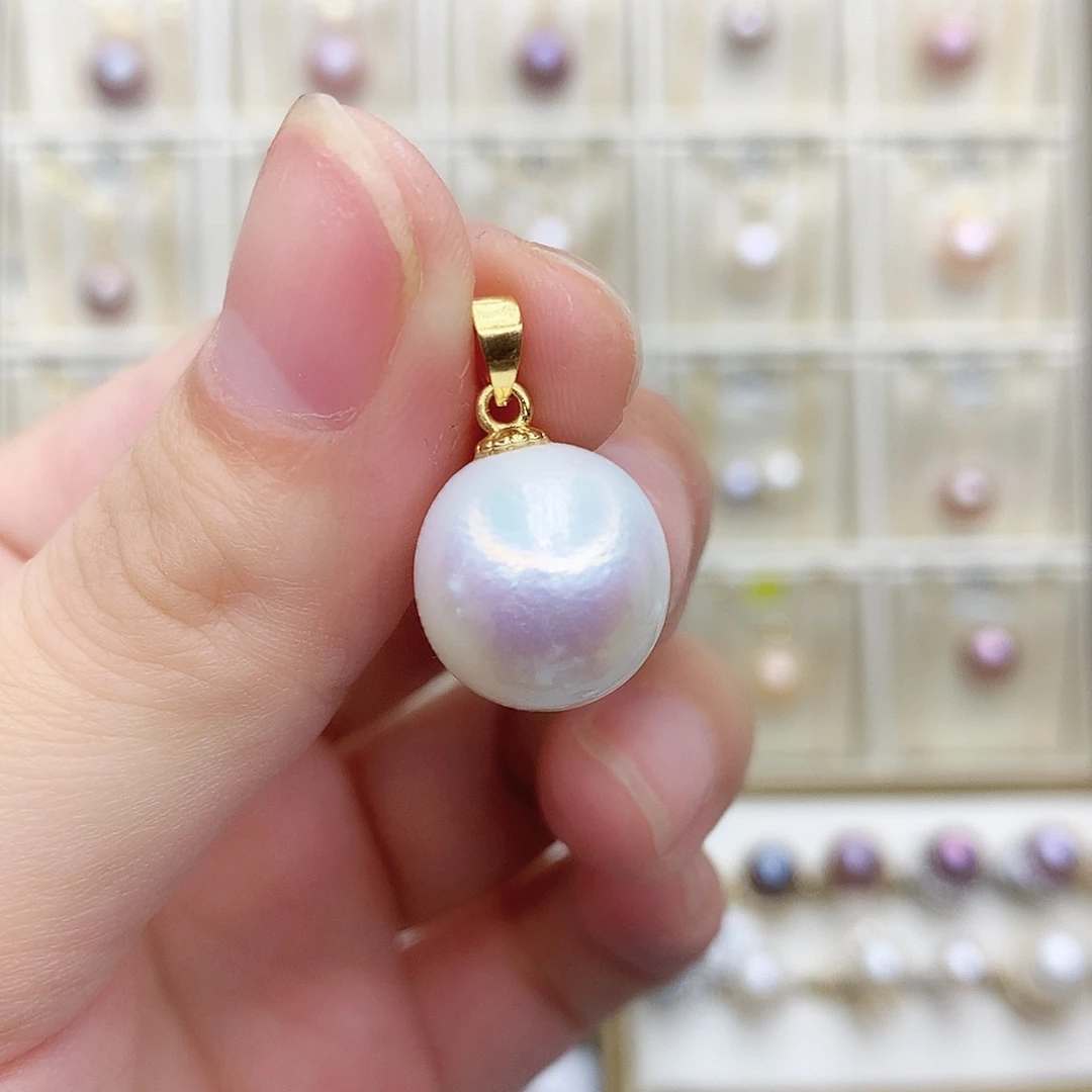 淡水珍珠颈饰合金