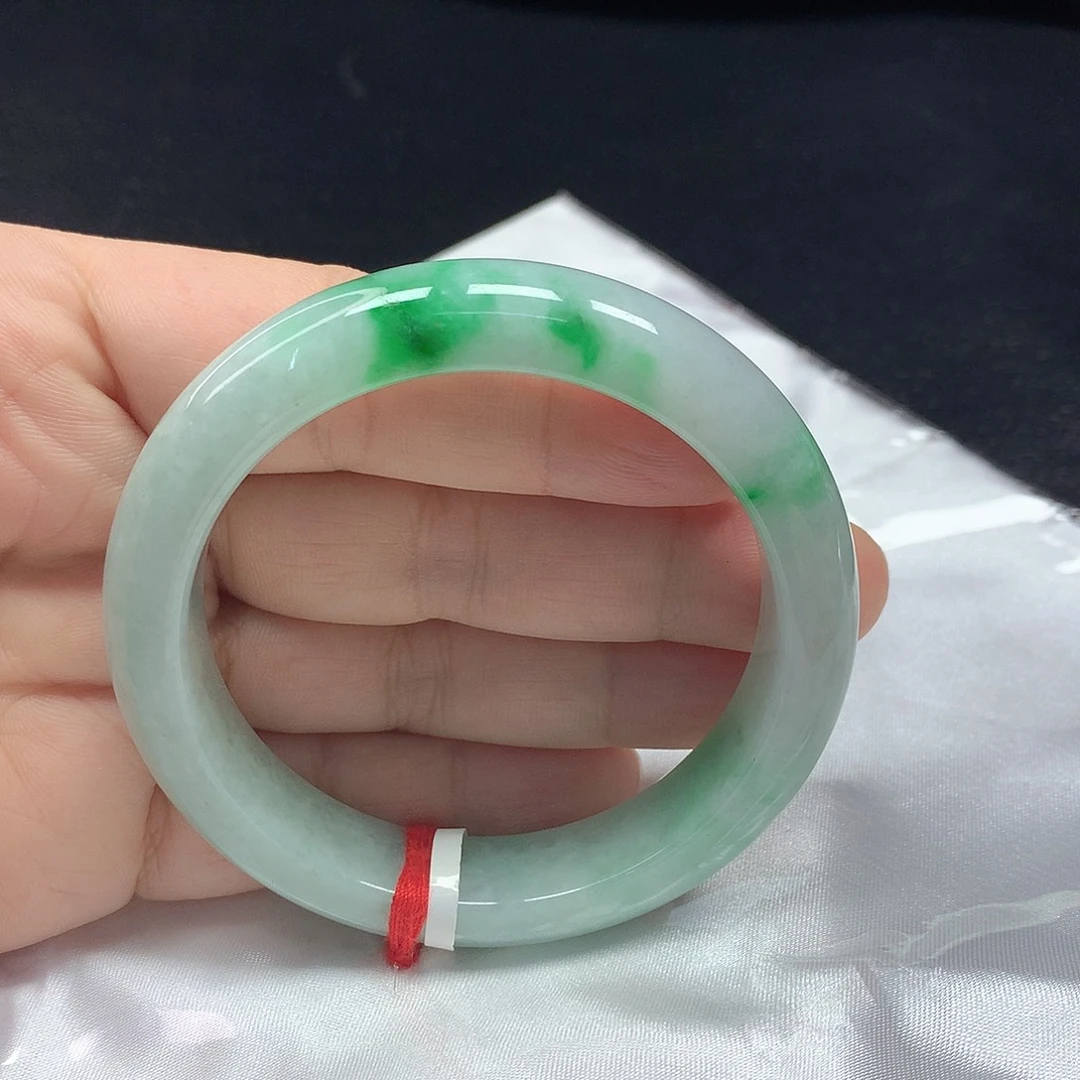 翡翠未镶嵌手镯5655