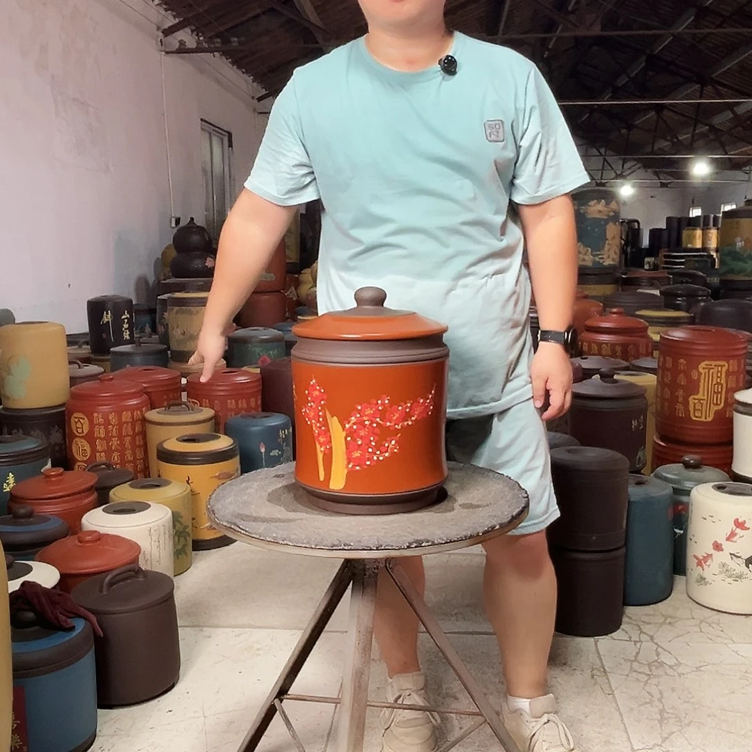 茶叶罐紫砂茶叶罐