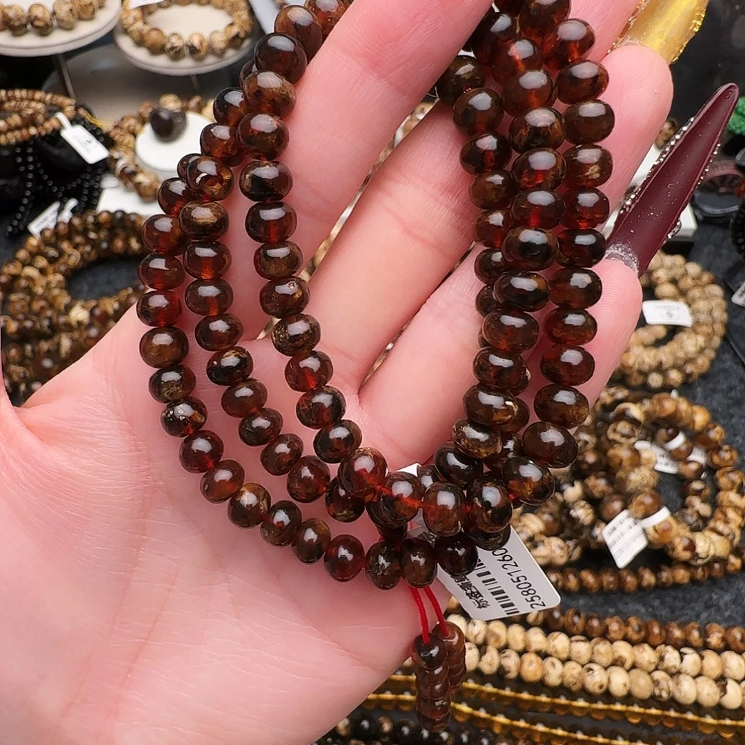 琥珀未镶嵌手链抚顺琥珀