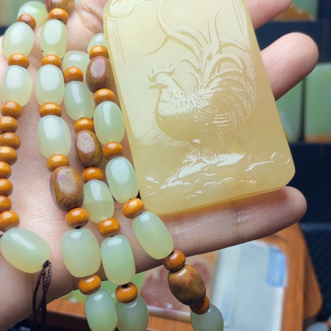 干***我新疆昆仑山料牌形