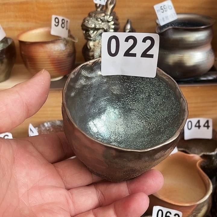 茶杯紫泥柴烧纯手工022