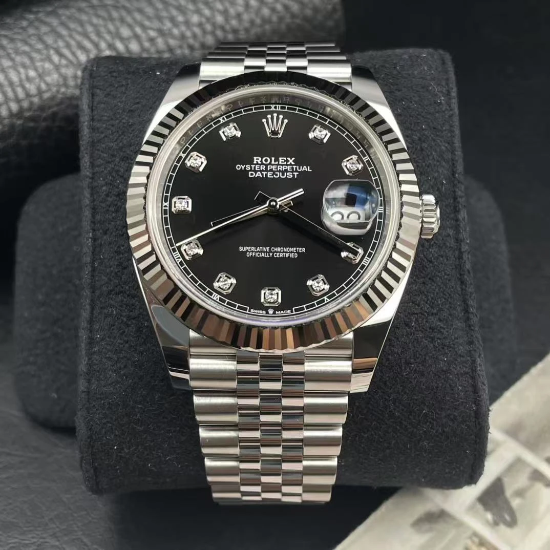 未使用 Rolex/劳力士 劳大/126334黑钻/41mm/25年全套