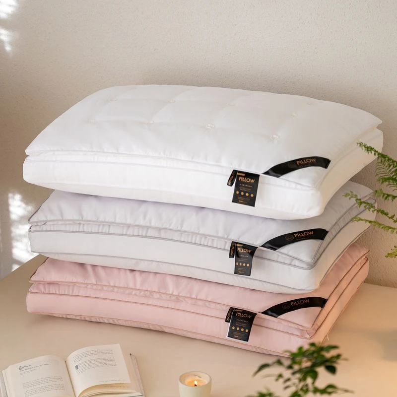 五星级酒店二合一一对枕头专用单人家用双人枕芯睡眠男士高档睡觉
