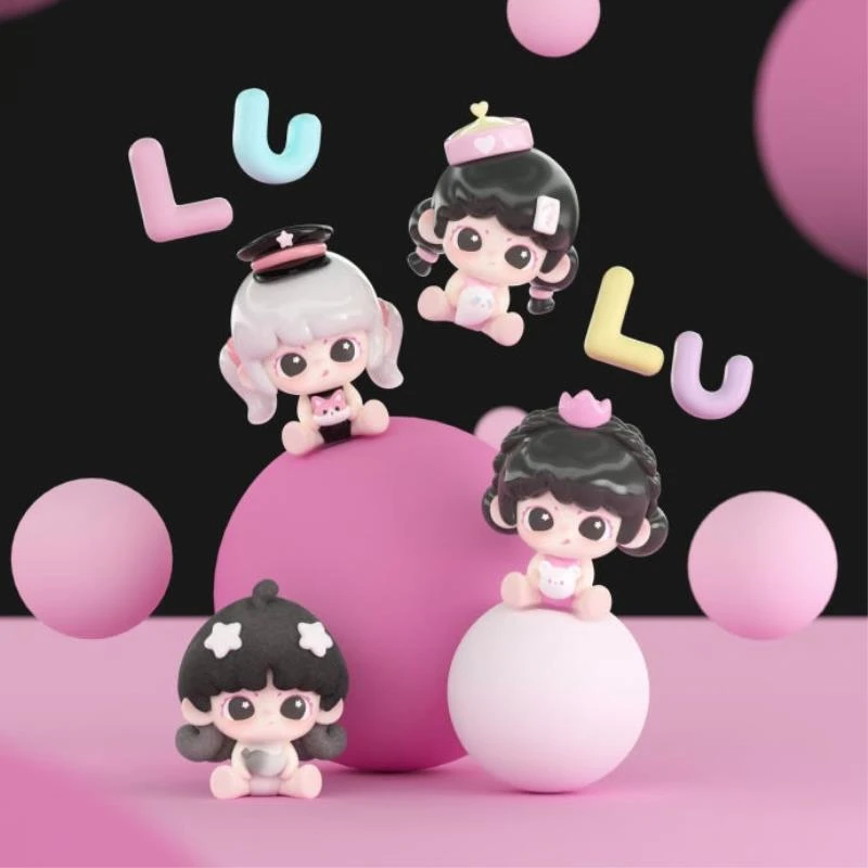 【米米欧气】Lancy lulu自由是不被定义的色彩手办迷你盲盒摆件潮